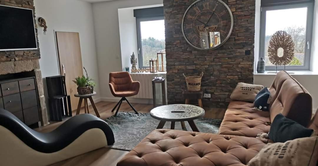Loft 100M2 Neuf Entierement Equipee Daire Callac Dış mekan fotoğraf